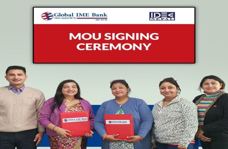 ग्लोबल आइएमई बैंक र आइडिया नेपालले सहकार्य गर्ने 