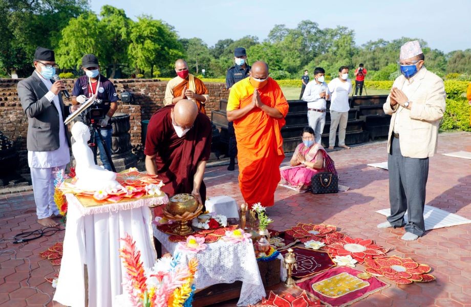 बुद्ध जयन्तीमा लुम्बिनीमा यस्तो देखियो, हेर्नुस् तस्बिरमा 