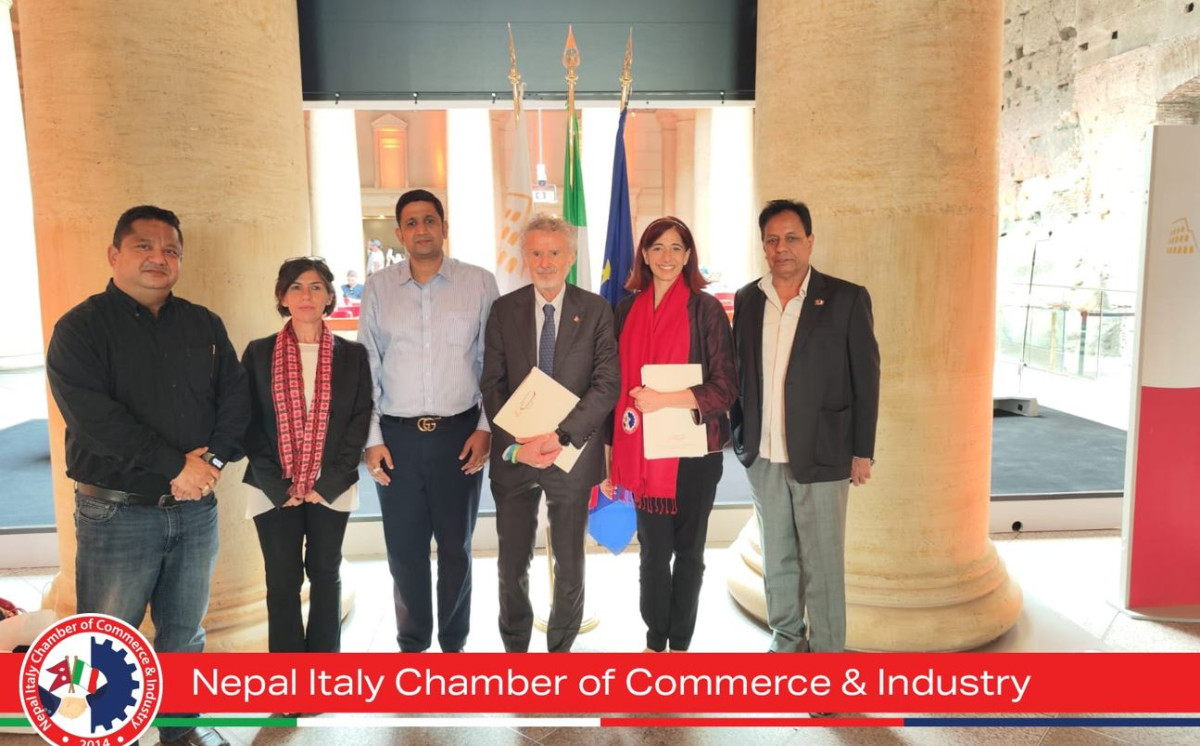 एनआईसीसीआईको बैठकले नेपाल-इटाली व्यापार सम्बन्धलाई प्रगाढ बनायो : अध्यक्ष अग्रवाल