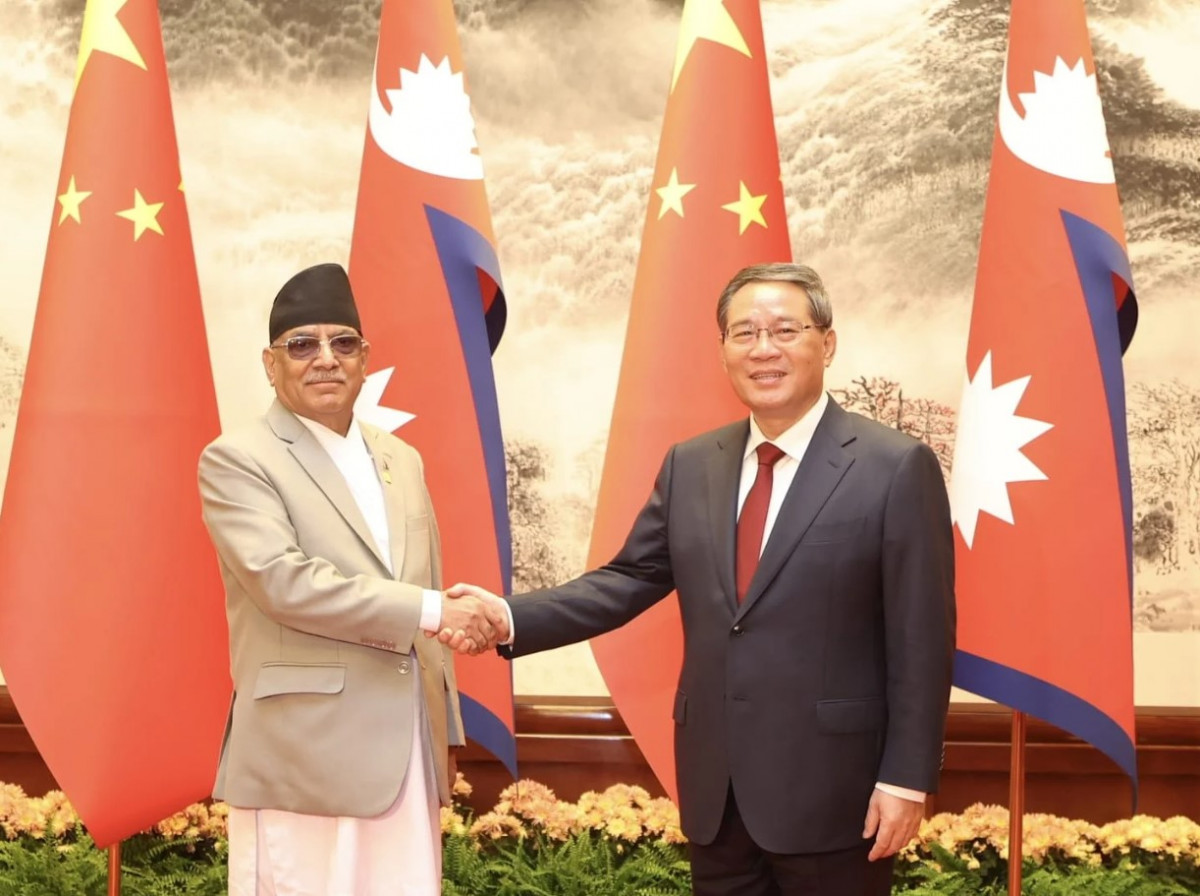 नेपाल-चीनबीचको सम्बन्धमा नयाँ ऊर्जा थपिएको छ : चिनियाँ प्रधानमन्त्री