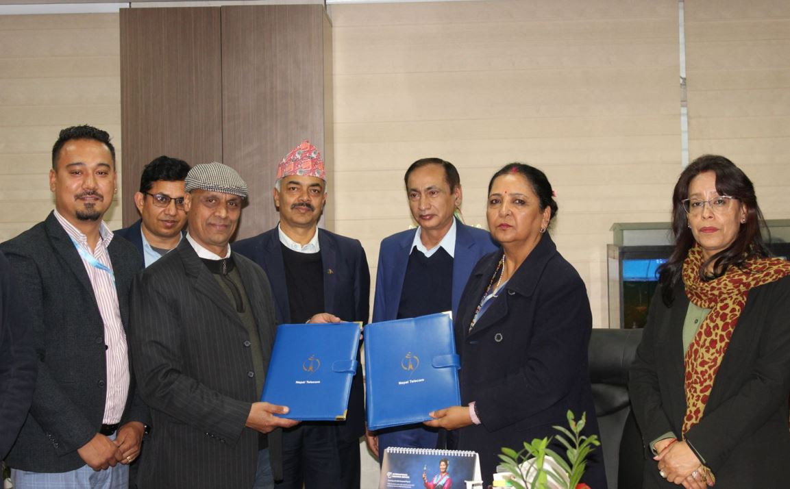 नेपाल टेलिकम र एनआइटिभीबिच सम्झौता, डिजिटल मार्केटिङमा सहयोग पुग्ने