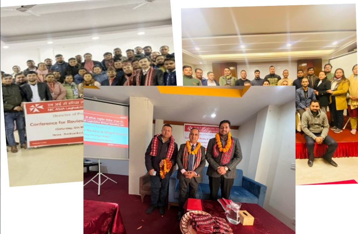 एनआईसी एशिया लघुवित्तद्वारा लुम्बिनी र कर्णाली प्रदेशअन्तर्गत शाखा स्तरीय अर्धवार्षिक समीक्षा सम्पन्न